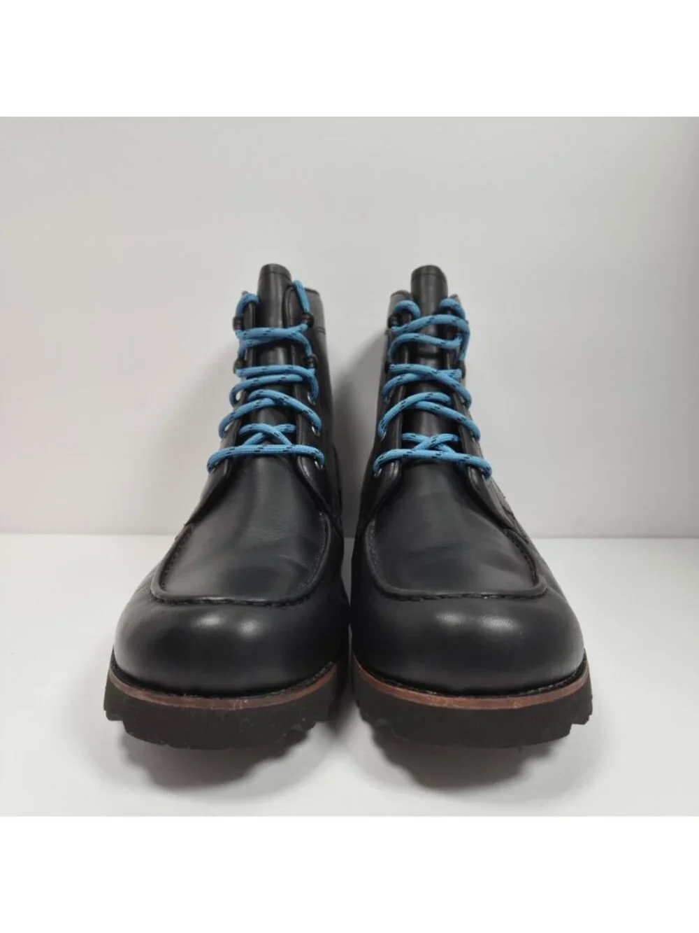 UGG Agnar Men's Black Leather Waterproof Boots S/N1017288 US Size 12